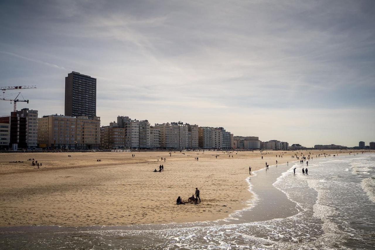 Gezellig App In De Belle Epoque Wijk Van Oostende المظهر الخارجي الصورة
